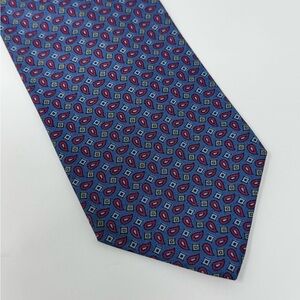 Vintage Jsaco Men's‎ 100% Silk Tie, Abstract, Necktie, Business, Office, Retro